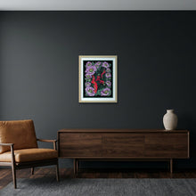Load image into Gallery viewer, Pleasure Paradox — 28×35cm, 11×14" Oak Frame