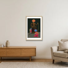 Load image into Gallery viewer, Carnal Knowledge — 40×60cm, 16×24" Oak Frame