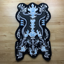 Load image into Gallery viewer, HAND MADE Cerberus GREY RUG 4 FOOT