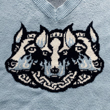 Load image into Gallery viewer, CG Cerberus Knit Sweater Vest blue